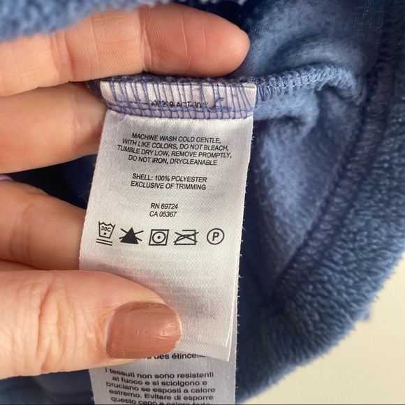 Columbia Lavender Purple Zip Up Fleece Jacket Girl’s Size Medium 10/12 - Picture 5 of 10